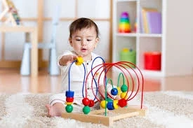 Toys and baby cares